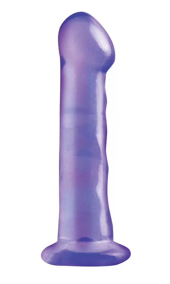Basix Rubber Works 65 Inch Dong With Suction Cup Purple Pipedream Dildos