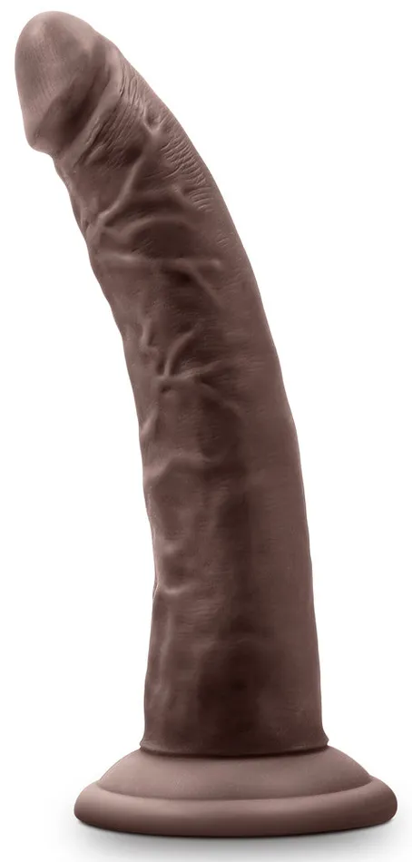 Blush Dildos Au Naturel Jack 7 Inch Dildo Chocolate