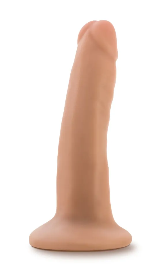 Blush Dildos Dr Skin Plus 5 Inch Posable Dildo Vanilla