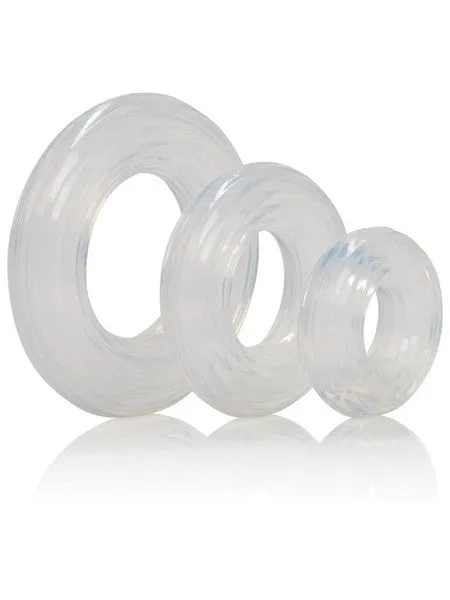 CalExotics Male Sex Toys Premium Silicone Ring Set