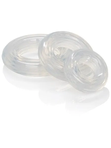 CalExotics Male Sex Toys Premium Silicone Ring Set