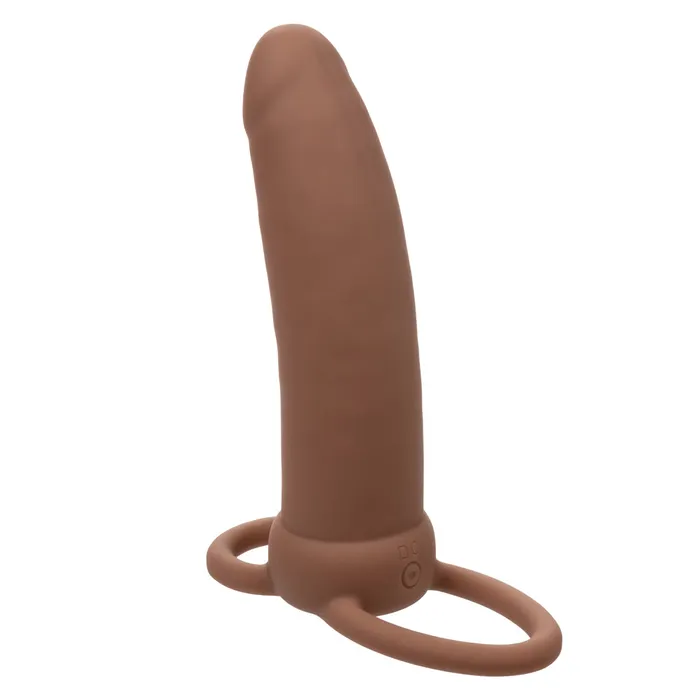 CalExotics Performance Maxx Rechargeable Thick Dual Penetrator Brown Female Sex Toys CalExotics Performance Maxx Rechargeable Thick Dual Penetrator Brown Female Sex Toys