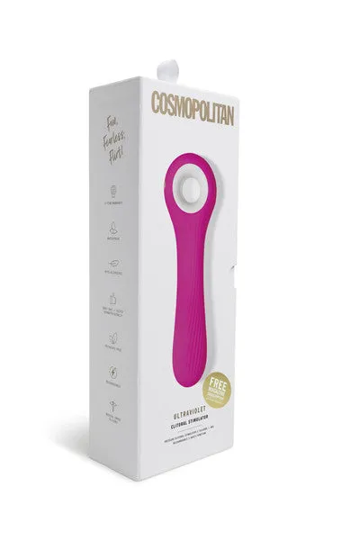 Cosmopolitan Vibrators Cosmopolitan Ultraviolet Toy with Sterilizing Case Pink