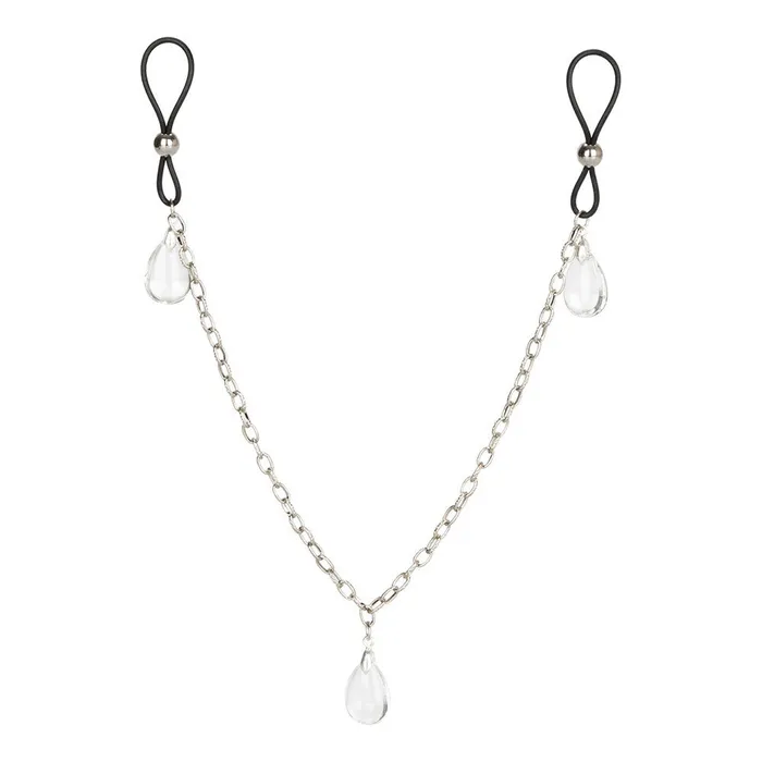 Couples California Exotic Nipple Play Non Piercing Nipple Chain Jewellery Crystal Couples California Exotic Nipple Play Non Piercing Nipple Chain Jewellery Crystal