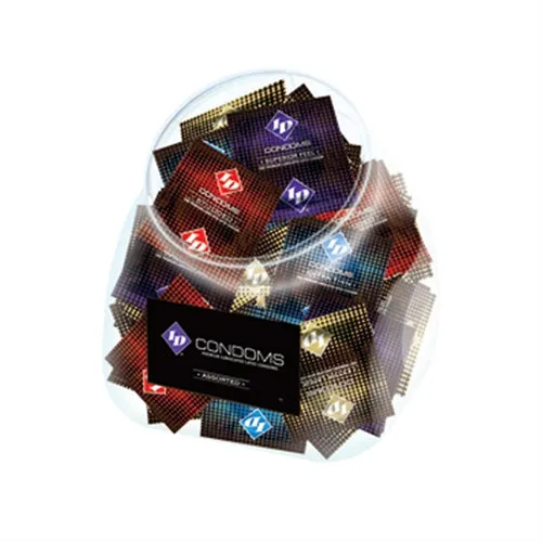 Couples ID Lubricants ID Condoms Assorted 144 Piece Jar