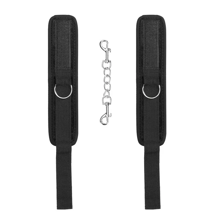 Couples Ouch Velvet And Velcro Wrist Cuffs Shots Toys Couples Ouch Velvet And Velcro Wrist Cuffs Shots Toys