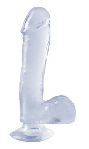 Dildos Basix Rubber Works 75 Inch Dong With Suction Cup Clear Pipedream