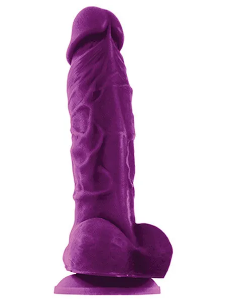 Dildos ColourSoft 5 in Soft Dildo Purple NS Novelties