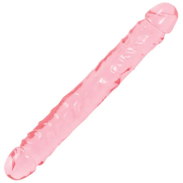 Dildos Doc Johnson Crystal Jellies 12 Inch Double Dong