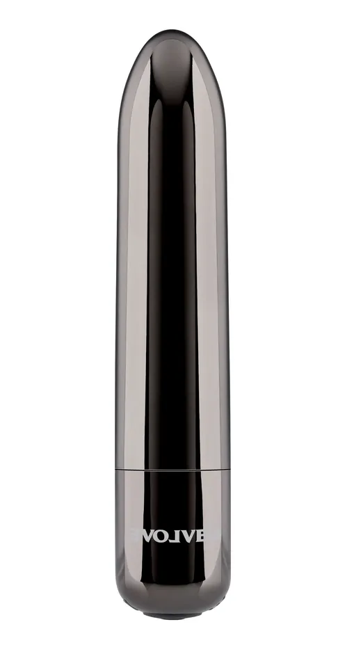Dildos Evolved Novelties Real Simple Black Chrome