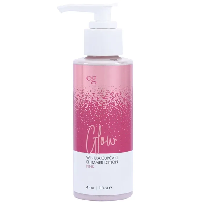 Dildos Glow Vanilla Cupcake Shimmer Lotion Pink 4 Oz Classic Brands