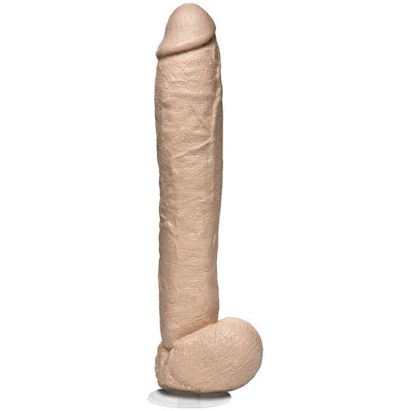 Doc Johnson Dildos The Naturals 12 Inch Dong With Balls