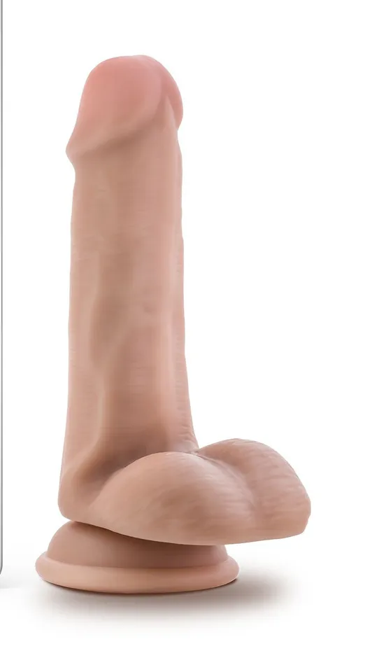 Dr Skin Dr Jeffrey 65 Inch Dildo With Balls Beige Blush Dildos