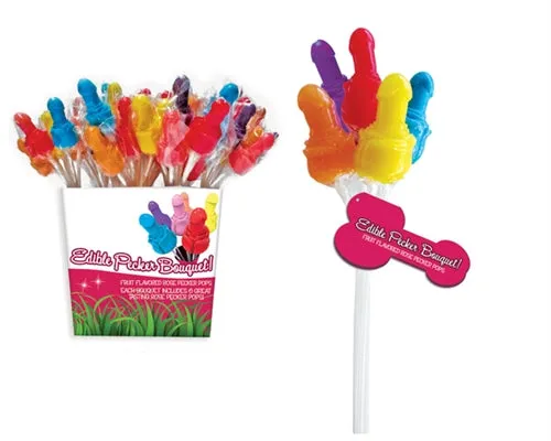 Edible Pecker Bouquet 72 Pieces Pail Display 12 Bundles Hott Products Female Sex Toys Edible Pecker Bouquet 72 Pieces Pail Display 12 Bundles Hott Products Female Sex Toys