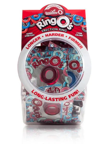 Enhancers RingOs in Candy Bowl Assorted 36 pack Screaming O