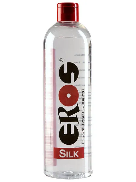 Eros Lubricants EROS SILK Silicone Based Lubricant Bottle 500 ml