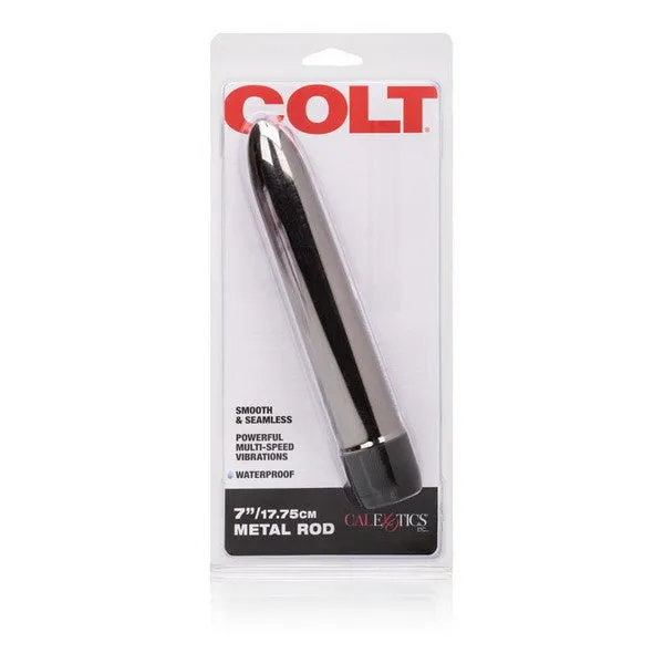 Female Sex Toys CalExotics COLT Metal 7 in Waterproof Vibe