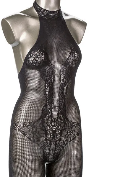 Female Sex Toys CalExotics Scandal Halter Lace Body Suit