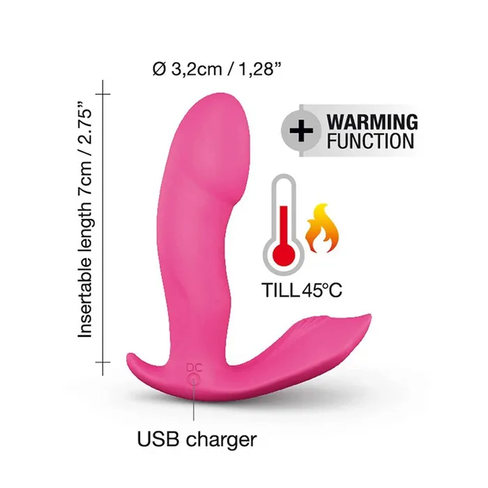 Female Sex Toys Dorcel Secret Clit Warming Voice Control Vibrator Dorcel