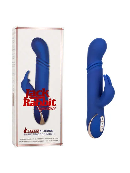 Female Sex Toys Jack Rabbit Signature Heated Silicone Thrusting G Rabbit CalExotics Female Sex Toys Jack Rabbit Signature Heated Silicone Thrusting G Rabbit CalExotics