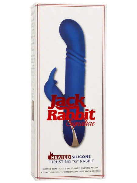 Female Sex Toys Jack Rabbit Signature Heated Silicone Thrusting G Rabbit CalExotics