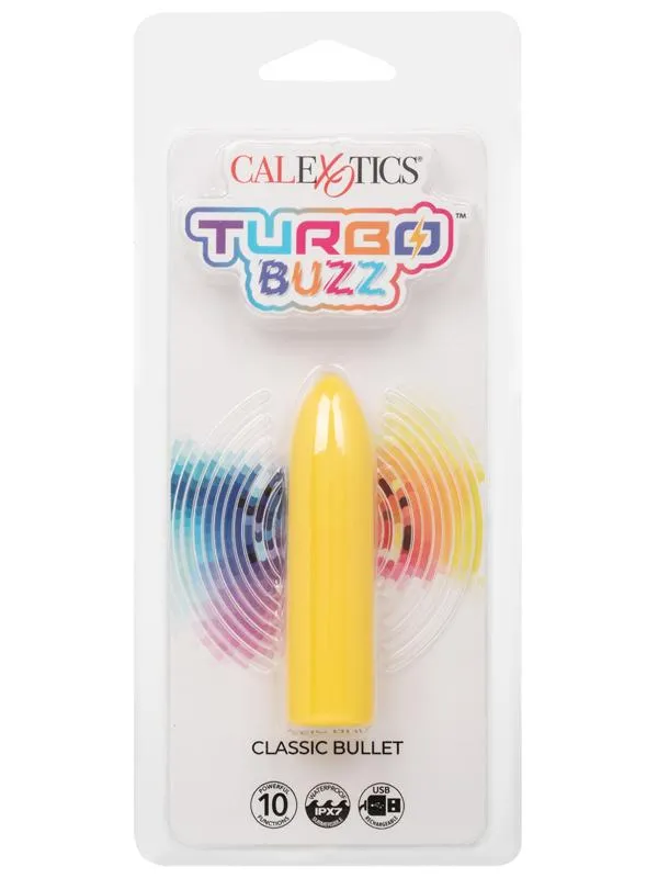 Female Sex Toys Turbo Buzz Classic Bullet Yellow CalExotics Female Sex Toys Turbo Buzz Classic Bullet Yellow CalExotics