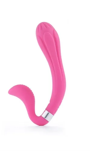 Holiday Blowout Sale Vibrators Lady Jadore 360 Reversible Tulip Pink