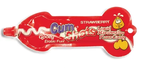 Hott Products Cum Shots Strawberry Vibrators