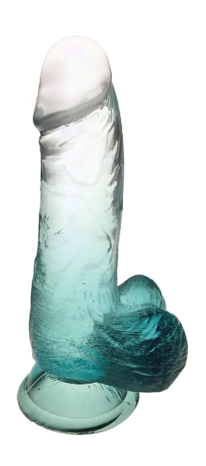 Icon Brands Dildos Shades 6 Inch Gradient Dong Emerald
