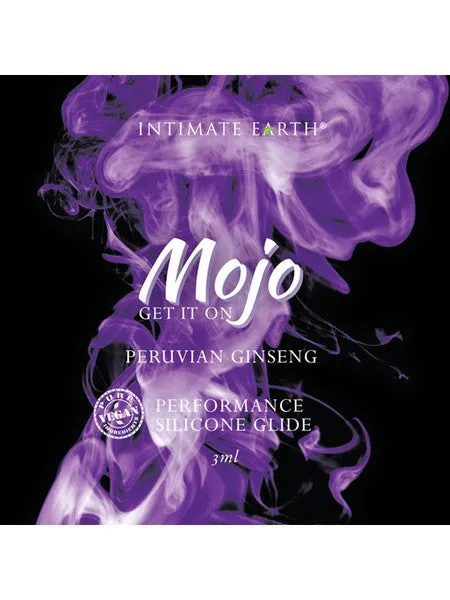 Intimate Earth Female Sex Toys MOJO Peruvian Ginseng Silicone Performance Glide 3ml Foil Intimate Earth Female Sex Toys MOJO Peruvian Ginseng Silicone Performance Glide 3ml Foil