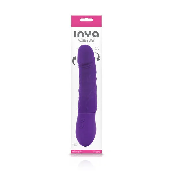 INYA Twister Purple NS Novelties Vibrators INYA Twister Purple NS Novelties Vibrators