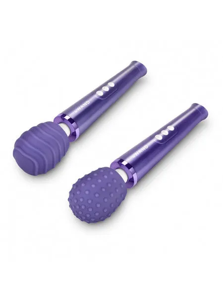 Le Wand Female Sex Toys Le Wand Petite Silicone Texture Covers Violet