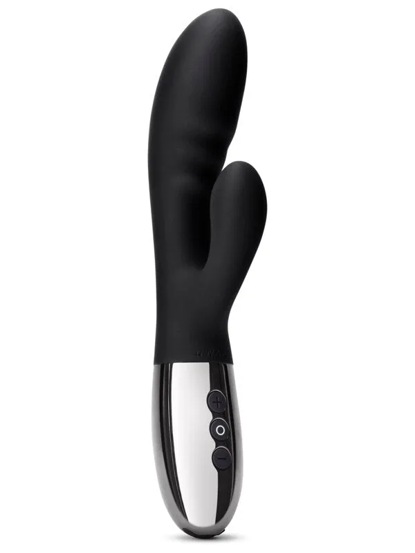 Le Wand Vibrators Le Wand Chrome Blend Black