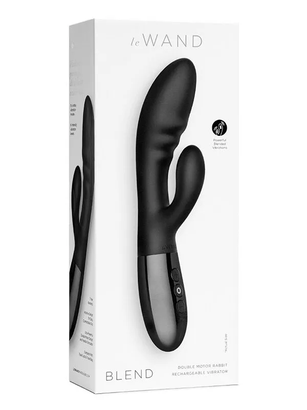 Le Wand Vibrators Le Wand Chrome Blend Black Le Wand Vibrators Le Wand Chrome Blend Black