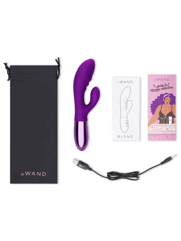 Le Wand Vibrators Le Wand Chrome Blend Cherry Le Wand Vibrators Le Wand Chrome Blend Cherry