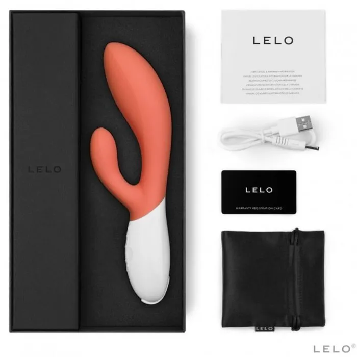 Lelo Ina 3 Dual Action Massager Coral Lelo Vibrators