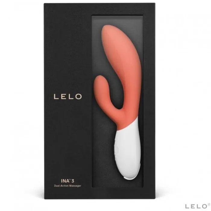 Lelo Ina 3 Dual Action Massager Coral Lelo Vibrators