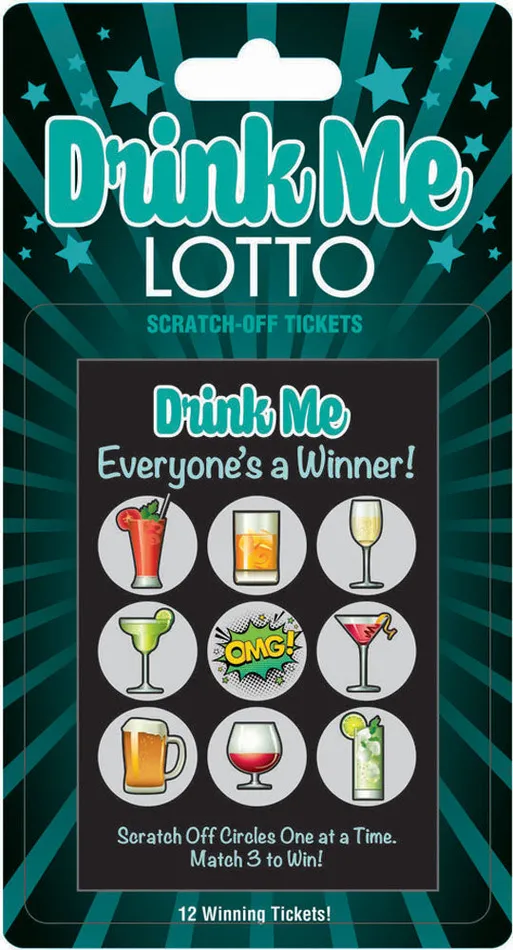Little Genie Drink Me Lotto 12 Winning Tickets Vibrators