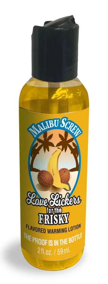 Little Genie Love Lickers Massage Oil Malibu Screw 176 Fl Oz Couples