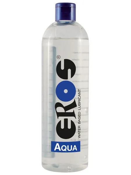 Lubricants Eros EROS AQUA Water Based Lubricant Bottle 500 ml