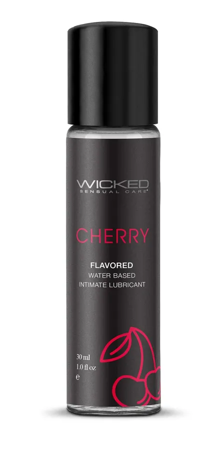 Lubricants Wicked Sensual Care Aqua Cherry Flavored Water Based Intimate Lubricant 1 Fl Oz Lubricants Wicked Sensual Care Aqua Cherry Flavored Water Based Intimate Lubricant 1 Fl Oz
