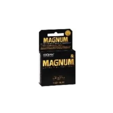 LuvMyToyz Enhancers Trojan Magnum 3 pack condom