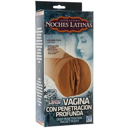 Male Sex Toys Doc Johnson Noches Latinas Ultraskyn Vagina Con Penetracion Profunda