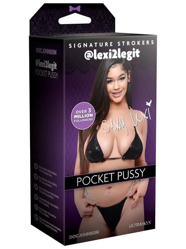 Male Sex Toys Doc Johnson Signature Strokers Girls of Social Media Lexi2legit Ultraskyn Pocket Pussy Male Sex Toys Doc Johnson Signature Strokers Girls of Social Media Lexi2legit Ultraskyn Pocket Pussy