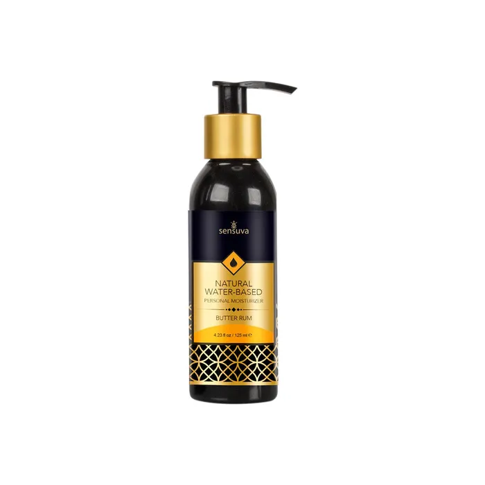 Natural WaterBased Personal Moisturizer 423 Fl Oz Butter Rum Sensuva Vibrators Natural WaterBased Personal Moisturizer 423 Fl Oz Butter Rum Sensuva Vibrators
