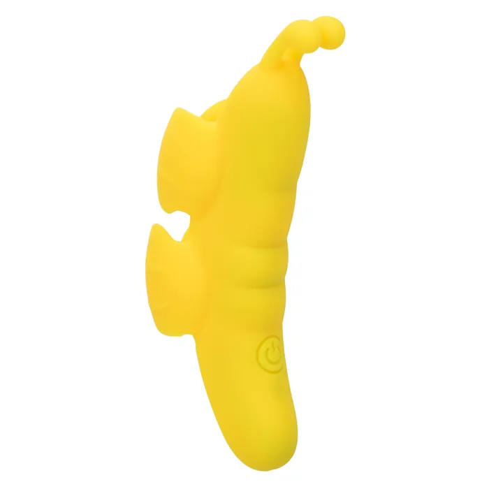 Neon Vibes the Butterfly Vibe Yellow CalExotics Vibrators