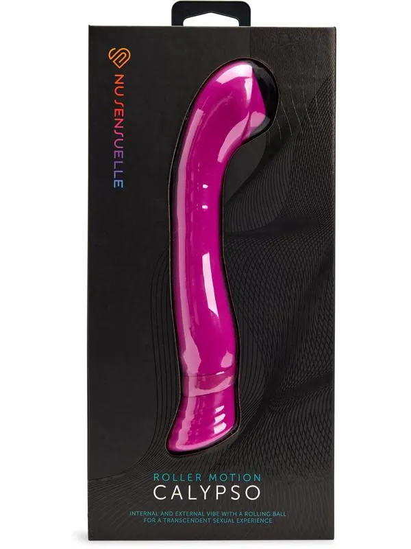 Novel Creations Vibrators Nu Sensuelle Calypso Roller Motion GSpot Vibe Magenta Novel Creations Vibrators Nu Sensuelle Calypso Roller Motion GSpot Vibe Magenta
