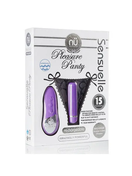 Novel Creations Vibrators NU Sensuelle Pleasure Panty Purple Novel Creations Vibrators NU Sensuelle Pleasure Panty Purple