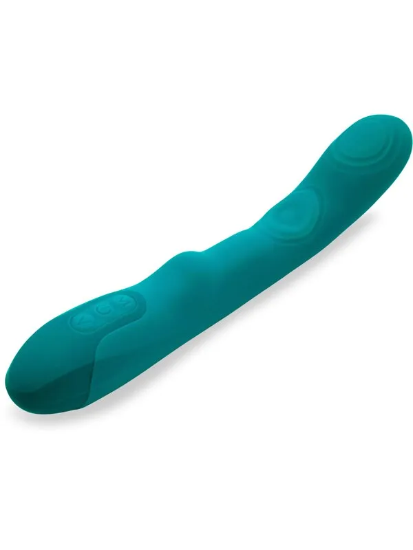 Novel Creations Vibrators Nu Sensuelle Vivi DoubleTapping Vibe Emerald Green