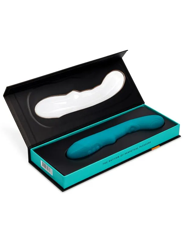 Novel Creations Vibrators Nu Sensuelle Vivi DoubleTapping Vibe Emerald Green